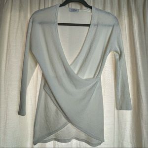 S Lilyful white light weight sweater
